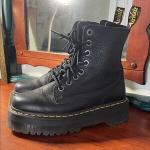Dr. Martens Jadon III Black Platform Boots